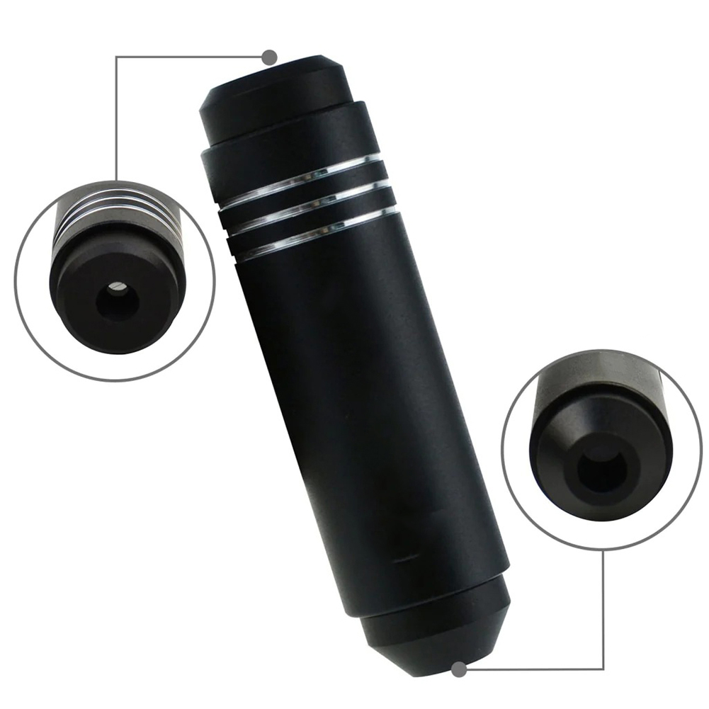 Spectroscope Handheld - 黒色ハンドヘルド直視宝石格子分光計 55mm アルミニウム製ポータブル分光器 宝石鑑定ツール