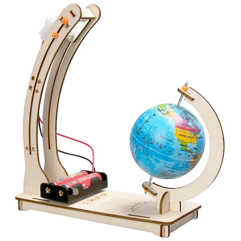 Science Project Kit - STEM科学実験キット 地球の昼と夜の周期シミュレーション DIYモデル 子供向け 8～12歳 学校プロジェクト