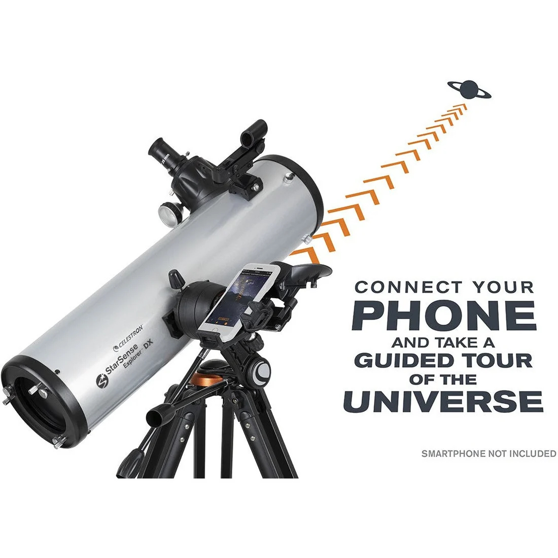 Telescope Reflector 130 - Celestron Starsense Explorer dx130azニュートンリフレクター望遠鏡、130mm、f/5天文学xltコーティング、22461