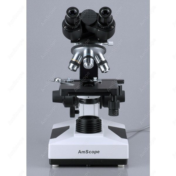 AmScope 生物学用双眼複合顕微鏡 40X 2000X  - Microscope Compound 40X のレビューと価格