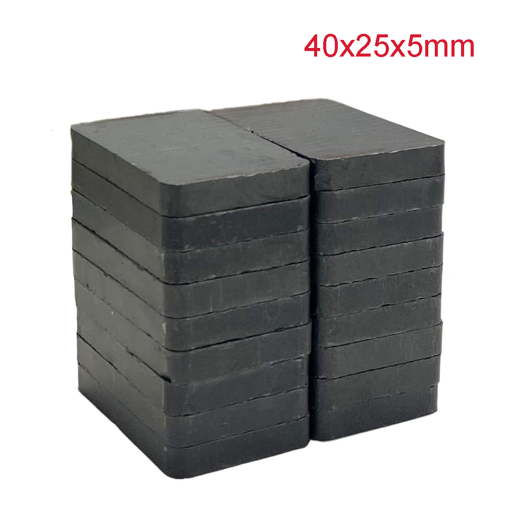 フェライトセラミックブロック磁石 (40mm) 長方形磁石、 - Hobby Is Science のレビューと価格