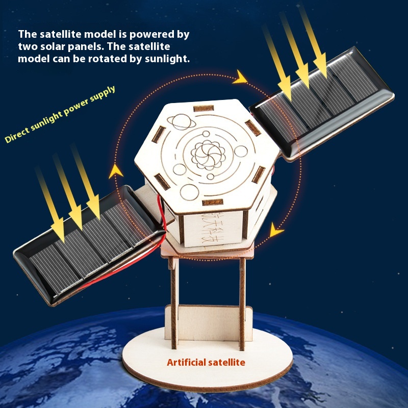 DIYソーラー衛星組み立てキット 子供向け科学教育科学実験機 - Science Project のレビューと価格