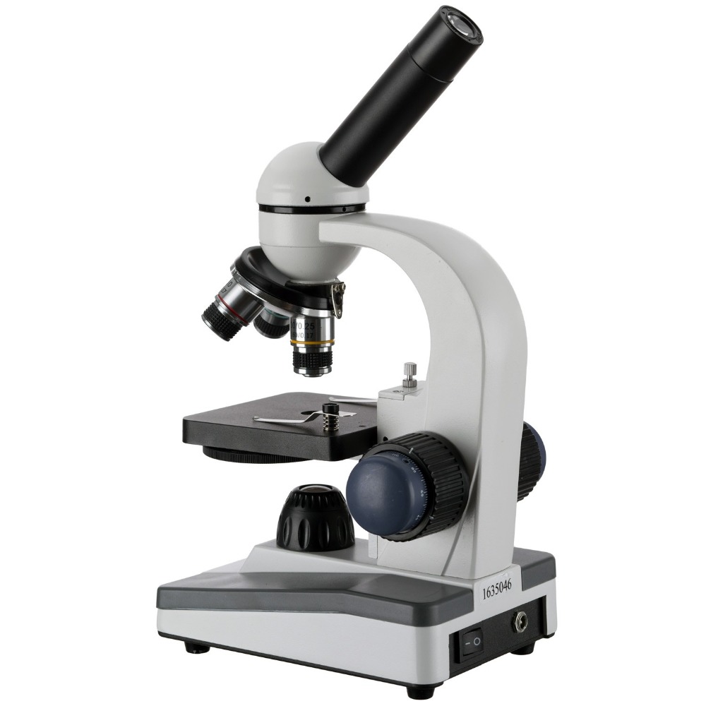 AmScope M150シリーズ ポータブルLED単眼学生用 - Microscope Compound 40X のレビューと価格