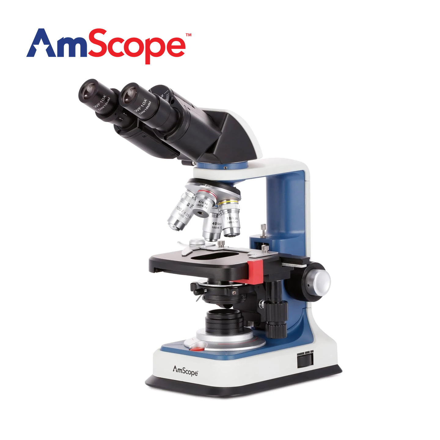 AmScope 40X-2500X 学生用双眼複合顕微鏡 U - Microscope Compound 40X のレビューと価格