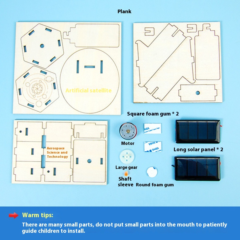 DIYソーラー衛星組み立てキット 子供向け科学教育科学訓練実 - Science Toys Diy のレビューと価格