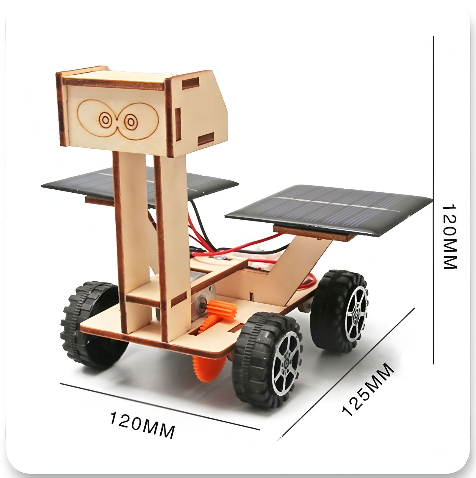 ソーラーカー月面探査車子供用 DIY 手組み立てモデル DI - Science Project Kit のレビューと価格