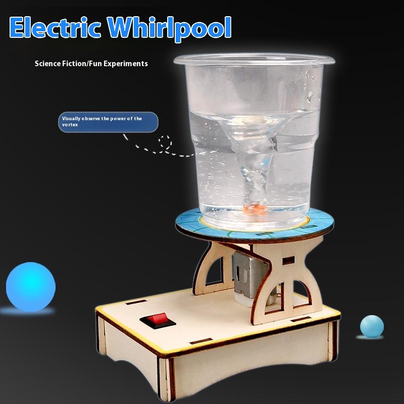 1 セット水トルネードスワールメーカー木製パズルノベルティ科 - Science Project のレビューと価格