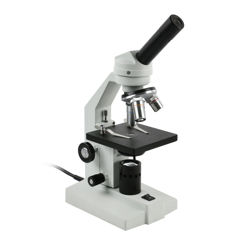 40X 100X 400X 複合高度生物学生ラボ顕微鏡粗微デ - Microscope Compound 40X のレビューと価格
