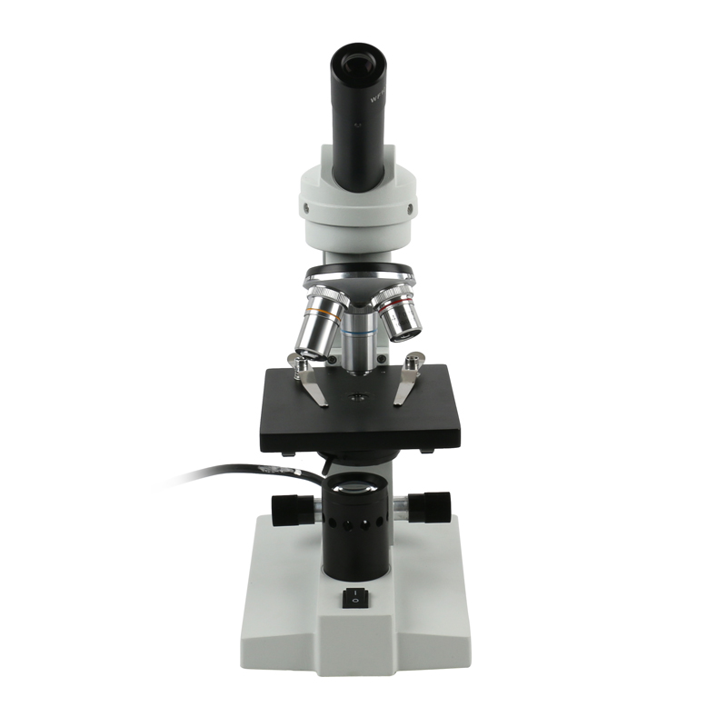 40X 100X 400X 複合高度生物学生ラボ顕微鏡粗微デ - Microscope Compound 40X のレビューと価格