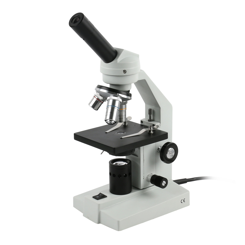 40X 100X 400X 複合高度生物学生ラボ顕微鏡粗微デ - Microscope Compound 40X のレビューと価格