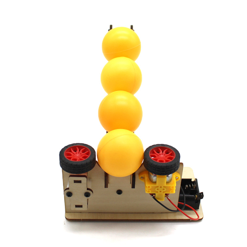 自動発射ボール装置 学生 DIY 手作り組み立ておもちゃ テ - Science Toys Diy のレビューと価格