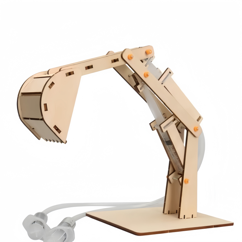 DIY 油圧ショベルモデル子供テクノロジー科学おもちゃ実験ツ - Science Project Kit のレビューと価格