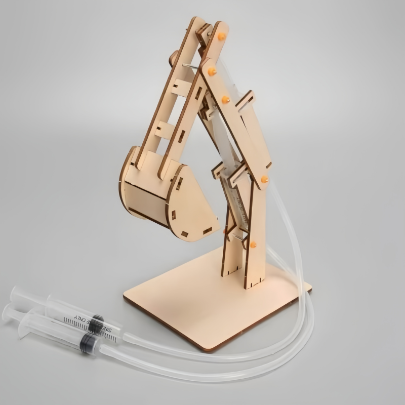 DIY 油圧ショベルモデル子供テクノロジー科学おもちゃ実験ツ - Science Project Kit のレビューと価格