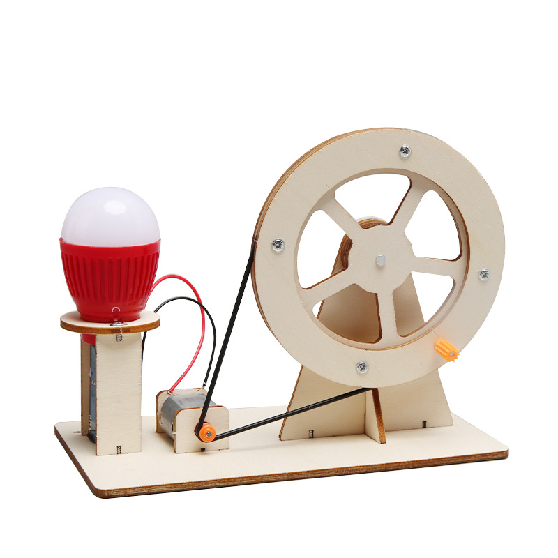 ミニ DIY ハンドクランク発電機電球 STEM 科学実験キ - Science Project のレビューと価格