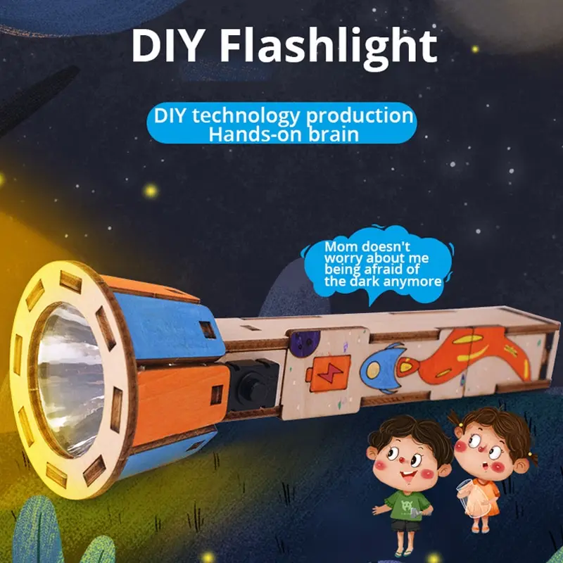 DIY 懐中電灯技術少量生産セット自家製手組み立て電気物理学 - Science And Invention のレビューと価格