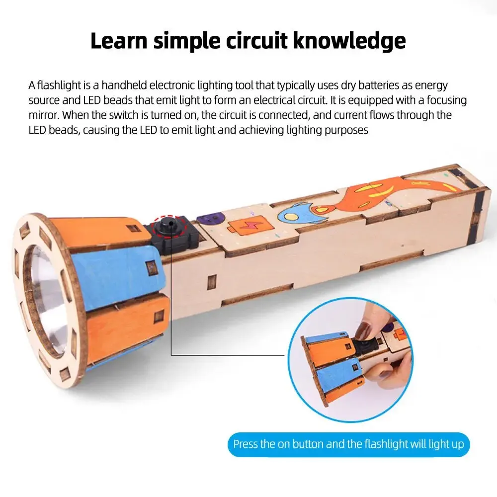 DIY 懐中電灯技術少量生産セット自家製手組み立て電気物理学 - Science And Invention のレビューと価格