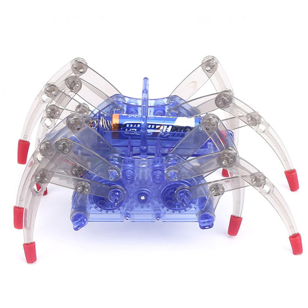 電動バイオニックスパイダーロボットDIYキット 二種類の歩行 - Science Project のレビューと価格