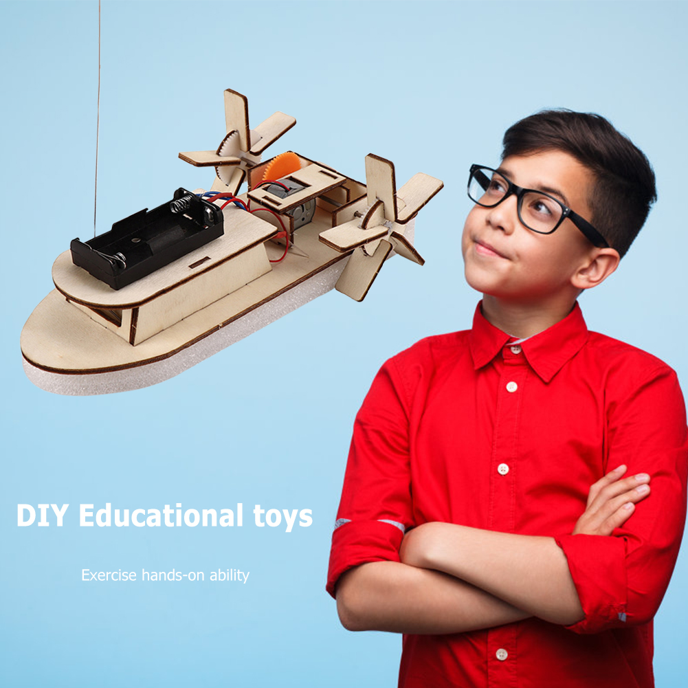 DIY ボートモデル科学おもちゃ子供 STEM 電気教育教育 - Science Project Kit のレビューと価格