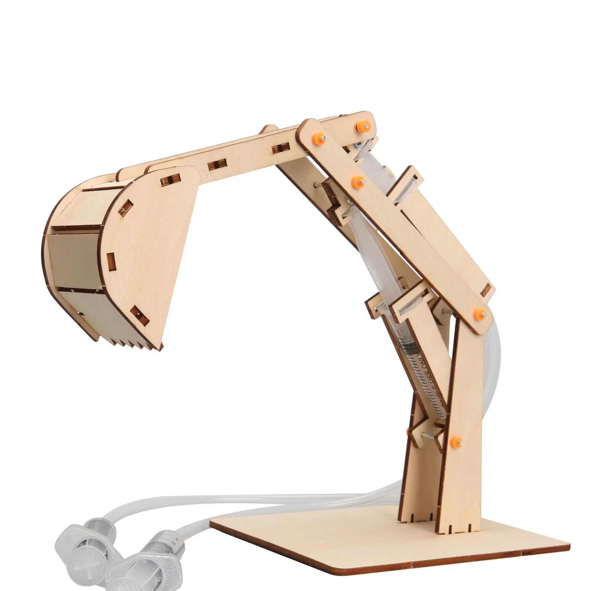 楽しいSTEM DIY科学キット 木製油圧ショベルモデル 手 - Hobby Is Science のレビューと価格