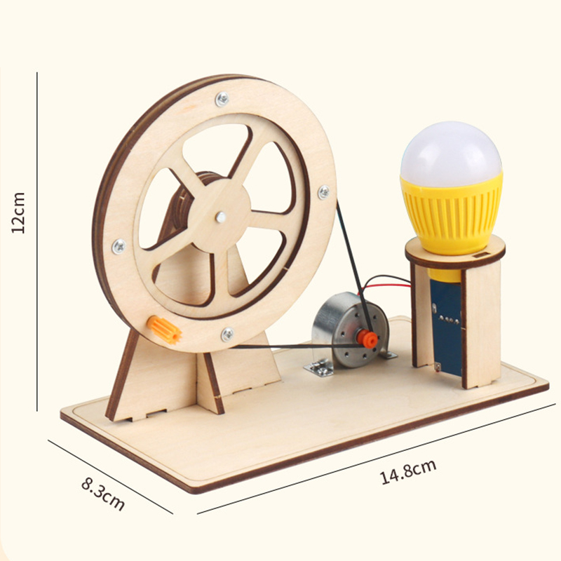 木製ハンドジェネレーター子供の科学おもちゃ面白い STEM  - Science And Invention のレビューと価格