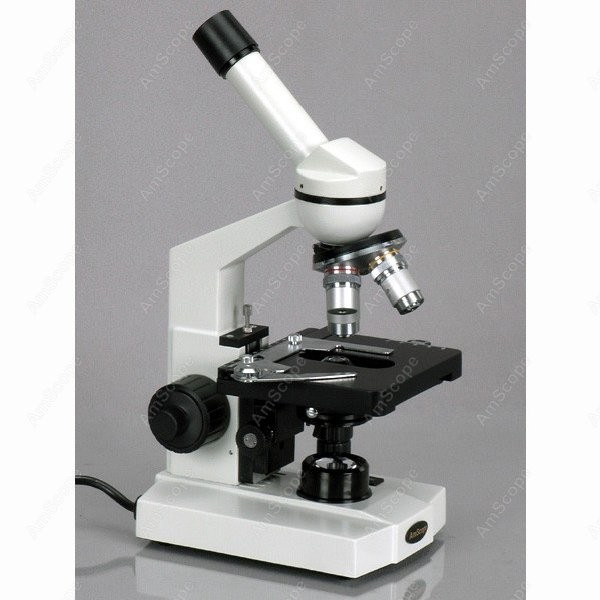 AmScope M220シリーズ単眼LED複合顕微鏡 40倍 - Microscope Compound 40X のレビューと価格