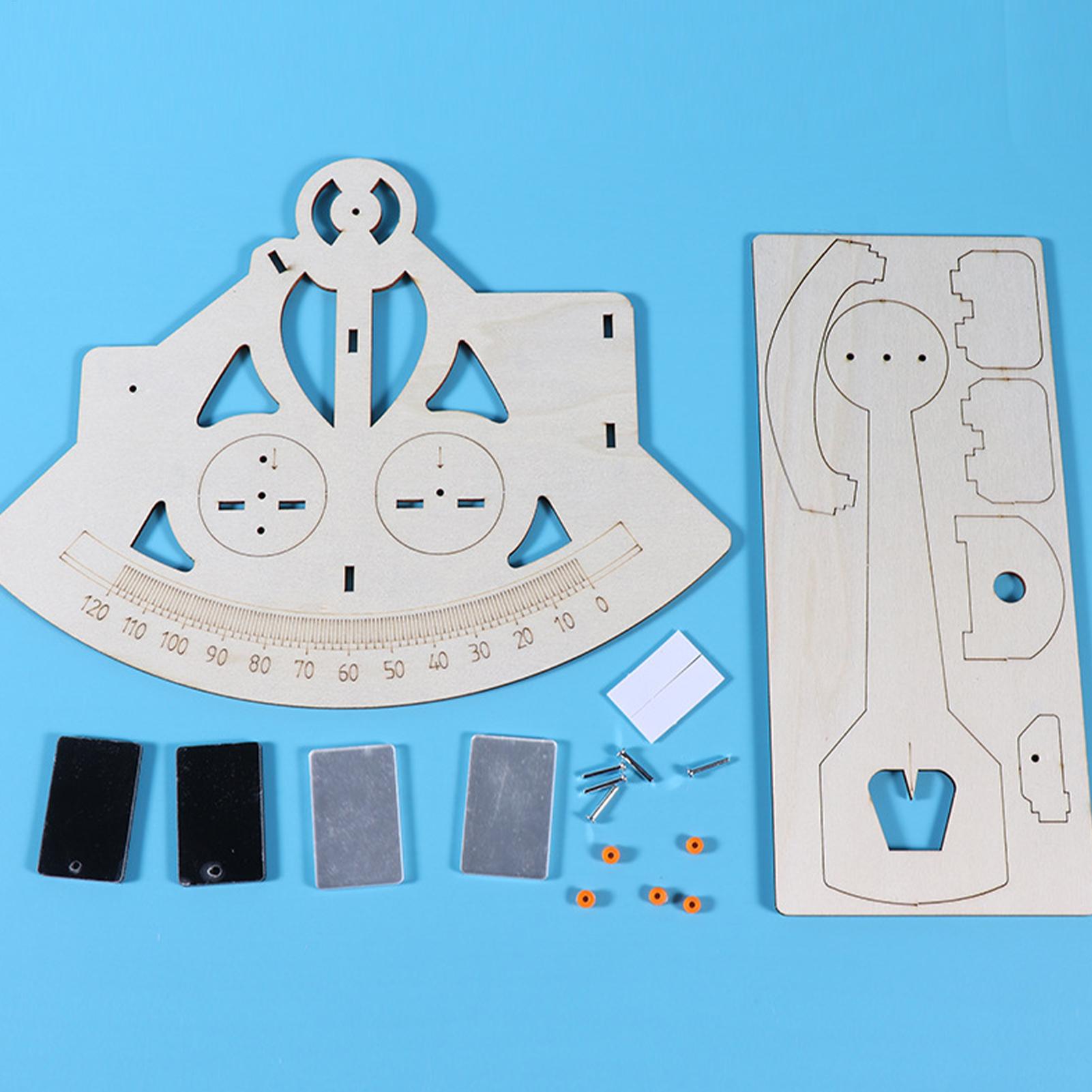 木製 DIY セーラーセクスタンツモデル航海ツール科学キット - Science Project Kit のレビューと価格