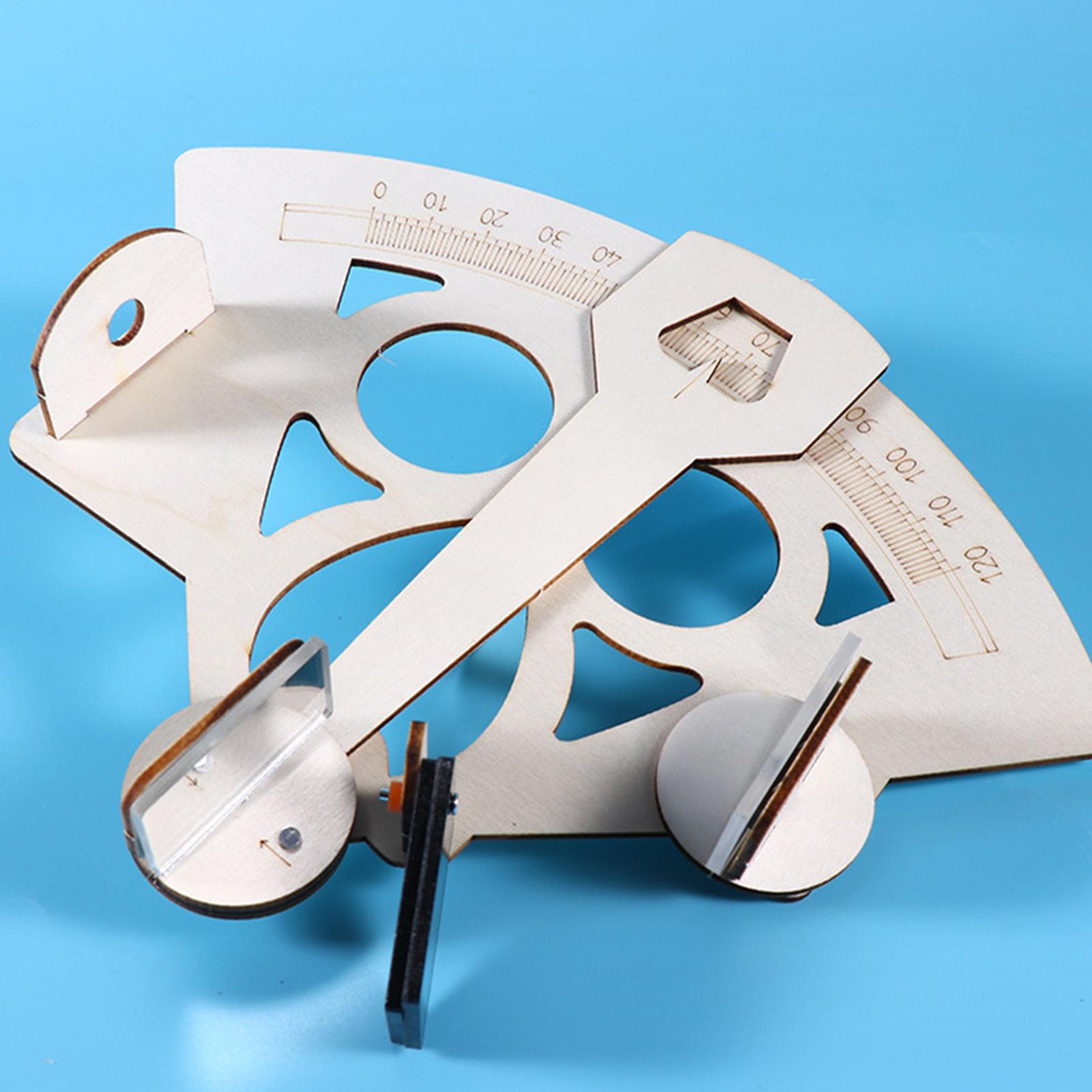 木製 DIY セーラーセクスタンツモデル航海ツール科学キット - Science Project Kit のレビューと価格